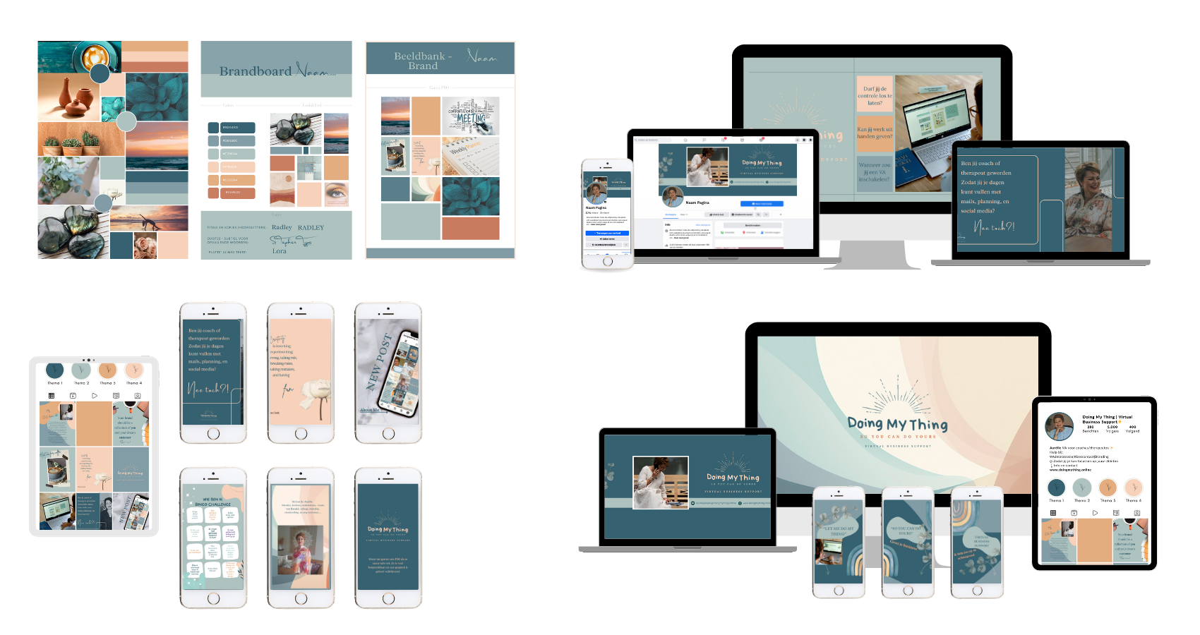 Totaal Overzicht - Template Set